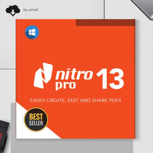 Nitro Pro 13 Genuine License คีย์แท้ 1 เครื่อง (1PC) For Windows 1 ปี
